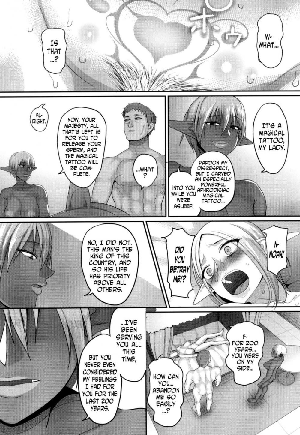 Hentai Manga Comic-Force Married With A Haughty Elf!!-Chapter 3-13